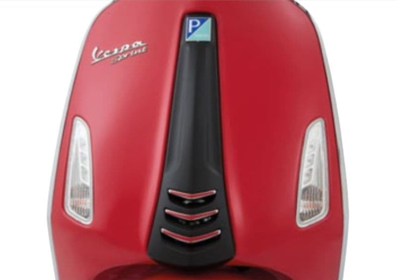 Voorcover Midden Oem Zwart | Vespa Primavera / Sprint