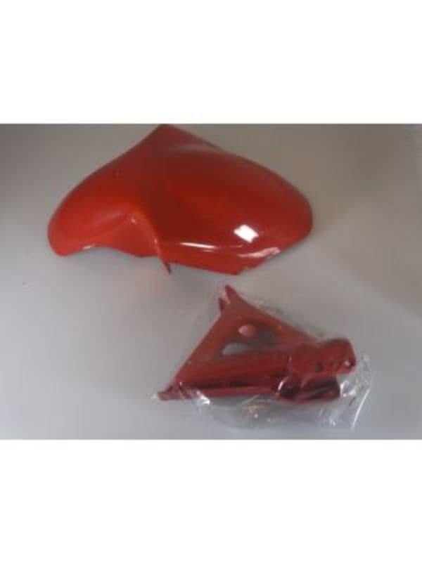 Voorspatbord Peugeot Speedake Rood
