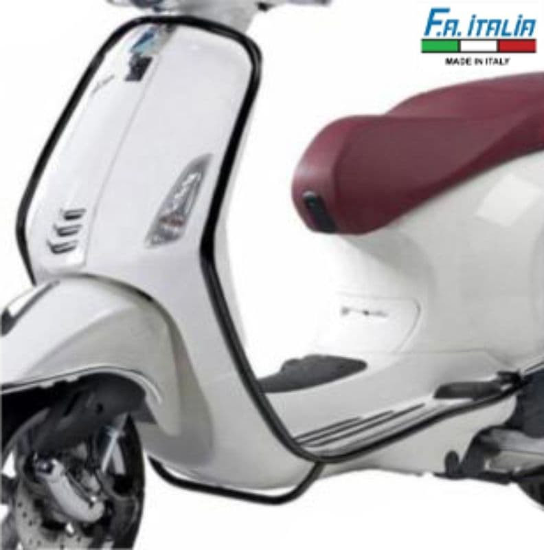 Voorvalbeugelset Fa Italia Glans Zwart | Vespa Primavera / Sprint