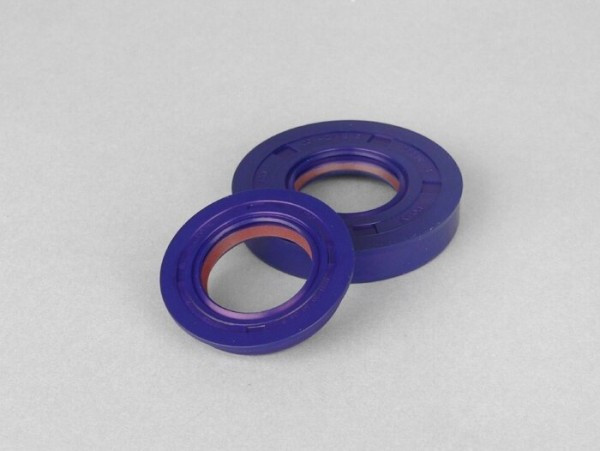 Oil Seal Set For Crankshaft Polini Ptfe/fkm