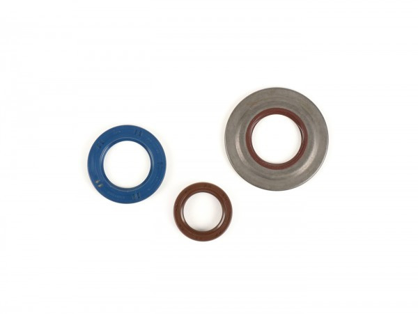 Engine Oil Seal Set Corteco Fpm Metal (brown)   Rear Hub Oil Seal 30x47x6mm (external)