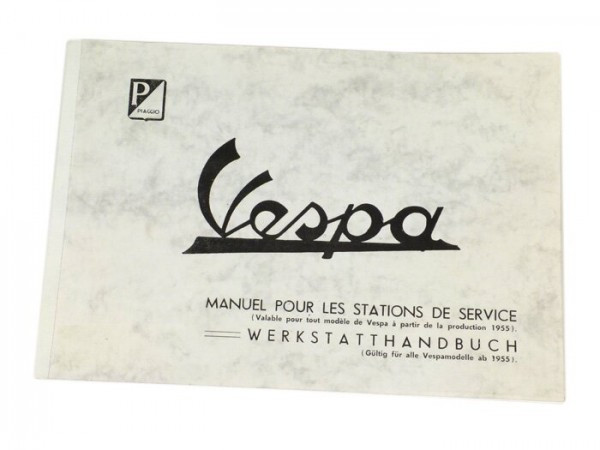 Werkstatthandbuch (deutsch/französisch) -vespa