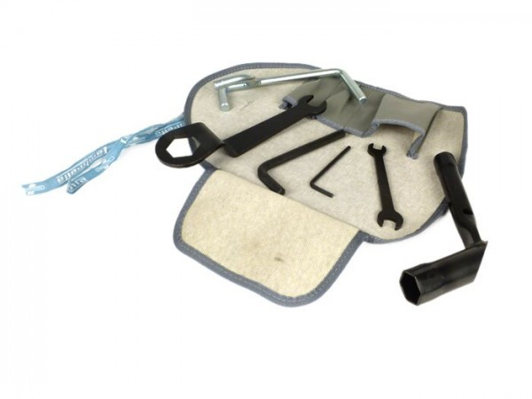 Toolbag Incl. Tool Set Casa Lambretta Lambretta Universal  Grey