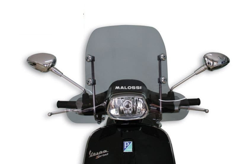 Windscherm Malossi Laag Smoke | Vespa Sprint