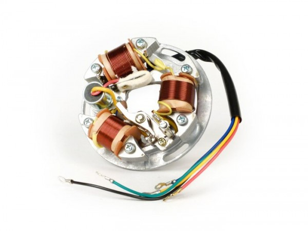Ignition BGM Original Stator (point Set Ignition, 5 Cables, 6v)