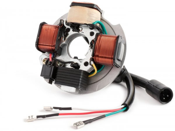 Ignition Cif Stator 6v, 4 Coils, 4pin Connector