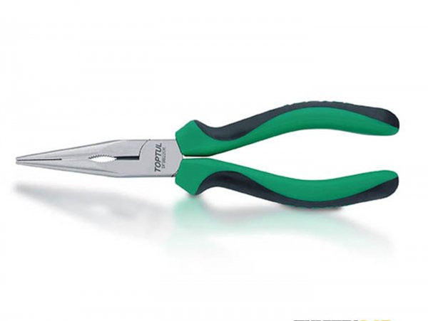 Pliers, Long Nose Pliers 150mm (6") Toptul According To Din Iso 5745