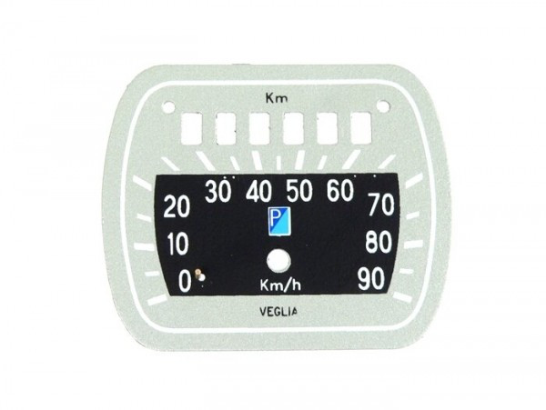 Zifferblatt Tacho Oem Kwaliteit, Type Veglia (vespa (piaggio))