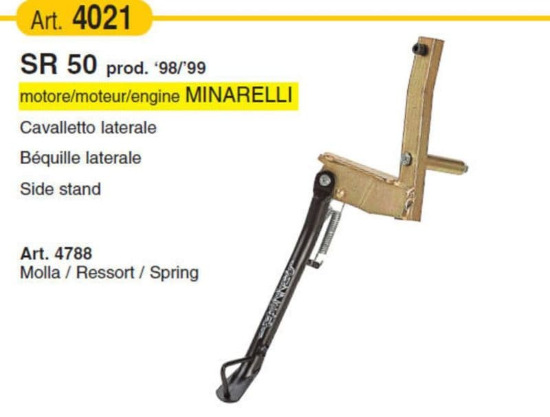Zijstandaard Buz.4021 Sr50 98-99