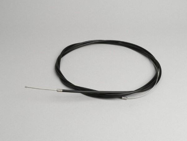 Universal Cable Ø=1,2mm X 2500mm, Hose= 2200mm, Fitting Ø=3,0mm X 3mm Used As Throttle Cable  Plaited Cable Pe  Black