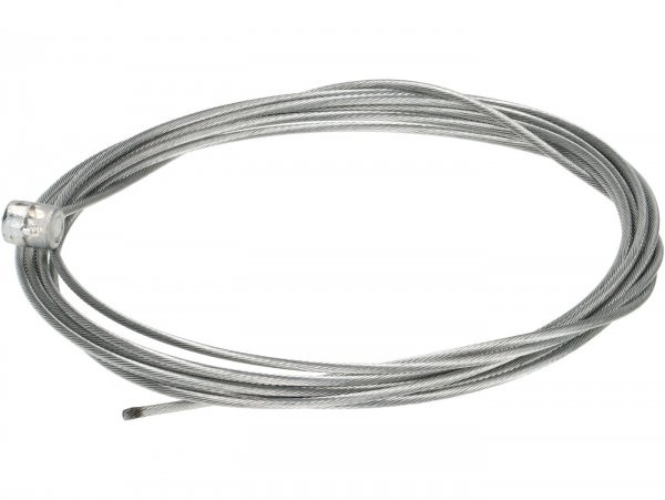 Universal Inner Cable Ø=1,2mm X 2000mm, Nipple Ø=5,5mm X 7mm Used As Throttle Cable  Laid Cable