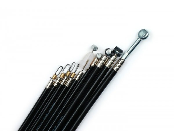 Cable Set BGM Pro, Silk Liner Vespa Pk Xl2  Without Gear Change Cable