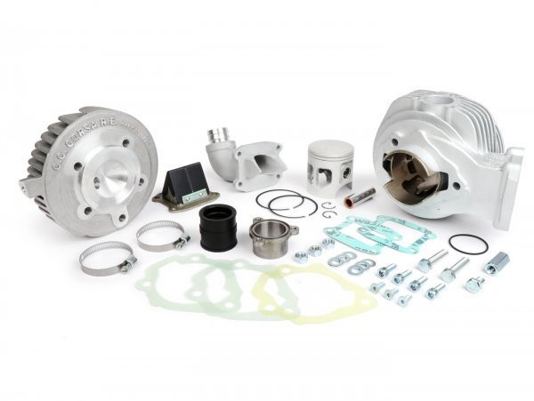 Cylinder Cc Corsa 160cc Reed Valve, Wideframe, Rod Models, Ø=60mm, Stroke=57mm