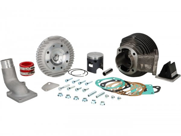 Cylinder Italkast Grv 132 Ccm Ø57.5mm, Stroke=51mm, Grey Cast Iron, Direct Inlet Reed