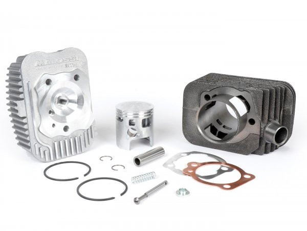 Cylinder Malossi 73 Cc Sport Ø46,5mm Piaggio Ciao (gudgeon Pin = Ø 12mm)  Milling Engine Casing Is Required