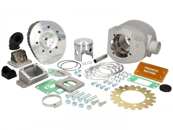 Cylinder Pinasco Master 244cc, Stroke=60mm, B=Ø72mm Vespa Px200 (can Also Be Used For Standard Engine Cases)  Optional Reed Valve Inlet On The Cylinder