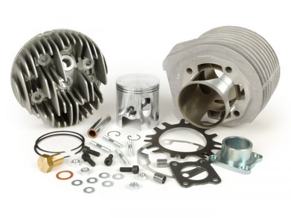 Cilinder polini 187 cc Aluminium 3 poorts slag=60mm, B=Ø63mm
