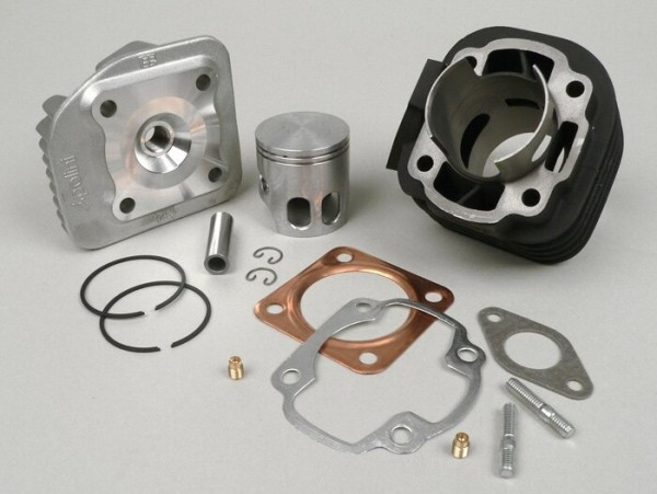 Cylinder Polini 70 Cc Sport Cpi Euro 2  12mm Piston Pin  (0° Angle Exhaust Flansh)