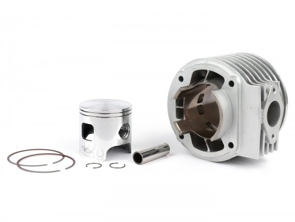 Cylinder Simonini 250/265cc Ø72.8mm, Suitable For Lambretta Killercase Engine Case Mini 2 Evo Bigbore With Piston