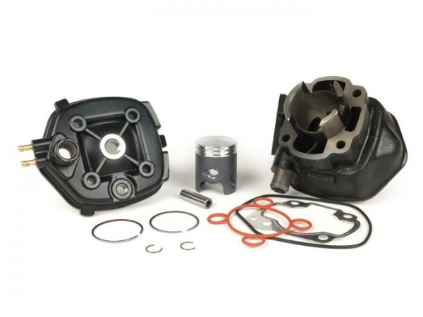Cylinder Top Performances 50 Cc Black Trophy Minarelli Lc