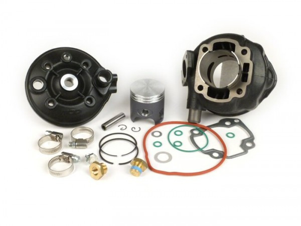 Cylinder Top Performances 70 Cc Black Trophy Minarelli Lc