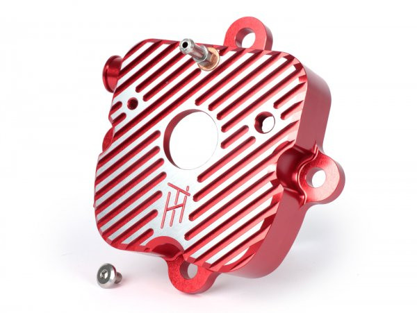 Outer Cylinder Head V1.1+ Heikotuning Red  45° Grinded  Piaggio 125180 Cc 2stroke Lc