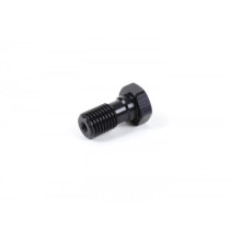 Banjo Bolt For Brake Line M10 X 1.25 Aluminium  Black