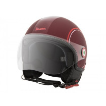 Helmet Vespa Open Face Helmet Modernist Abs Red White M (5758 Cm)