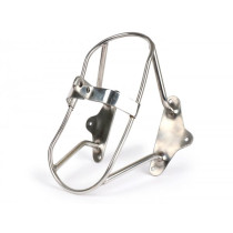 ReserveradHouder voorkant sport In Line  Chroom (Lambretta (Innocenti), Lambretta (Serveta), Lambretta (SIL))