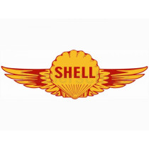 Sticker -120 x 40mm- ?Shell Flügel?