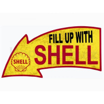 Sticker -100 x 50mm- ?Fill Up With Shell?