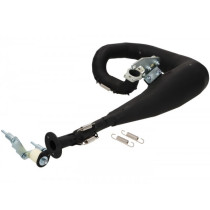 Uitlaat BGM Pro Mz30 Franspeed By Andy Francis Scooters Lambretta Serie 3  zonder Einddemper  zwart
