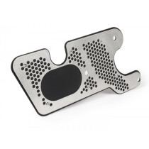 Hitteschild voor MotorAchterwiel Stabilisator jailbreak Customs, RVS zilvern