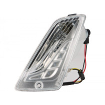 Blinker, wit, voorkant, Links piaggio (Vespa Modern)