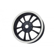 Velg voorkant, blauww zilverner Rand piaggio 3.0012 Velg