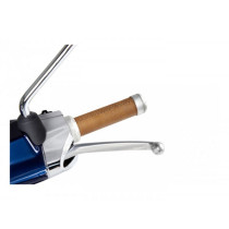 Griffe piaggio, "luxury", Leder, Hellbraun, Ø 22,524mm
