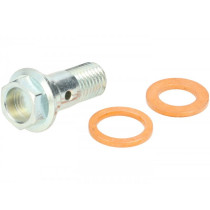 Banjobout Remleiding -POLINI- M8x1 - Adapter voor Fitting M10