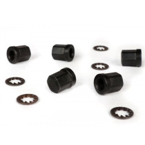 HutMoerenset voor Velg Tubeless  m8 met 14mm Bund