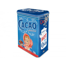 Kaffeedose, Aromadose -Nostalgic Art- "Cacao Addicted" - 7.5x11x17.5cm (1.3l)