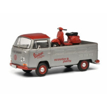 Modell -SCHUCO 1:43- VW T2a "Vespa Servizio"