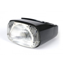 Koplamp siem Piaggio Boxer 2 Grijs mat met Dgm Prüfnummer