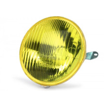Koplamp -TRIOM (NOS) Ø=146mm- Vespa PX - geele Streuscheibe