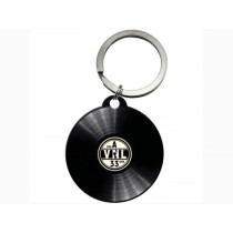 Sleutelhanger -NOSTALGIC ART- "Retro Vinyl" Ø=40mm- rond