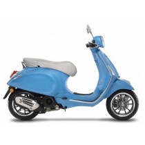 Buddy piaggio, Duozitbank, Grau, Naht blauww (Vespa Modern)