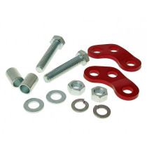 Schokbreker Adapter Verhoging / Verlaging rood 101 Octane