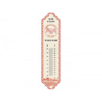 Thermometer -Nostalgic Art- "Bacardi - The King Of The Rums", 65x280mm