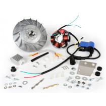 Ontstekingset BGM Pro 12v Touring Elektronisch, Uitvoering voor Großen Ø20/24mm Konus (pk Krukas)  toegepast voor Ombouwset naar Elektronische Ontsteking
