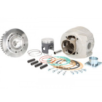 Cilinder vmc Stelvio 177 cc Ø63, slag=57mm, Aluminium, Bougie schuin, Vespa Px125, Px150, Cosa125/150, Gtr125, Ts125, Sprint Veloce (vlb1t 0150001-), Lml Star/stella 125/150, Motovespa Px125 Iris(99m), Px150 Iris(75m), 125 Cl (9cl), 150 Cl (9nc)