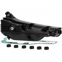 Lekbak -MOTO NOSTRA- zwart mat - Vespa GTS 310 (2024-) - Piaggio MP3 HPE 310 (2024-)