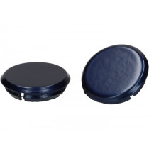 Pair Of Covers For Mirror Hole Moto Nostra, Blu Energico (288/a)